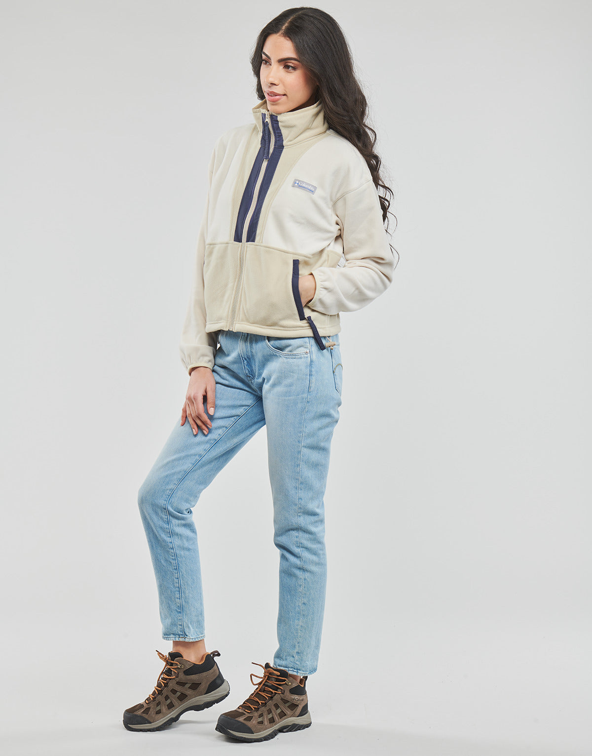 Felpa Donna Columbia  Back Bowl Fleece  Beige