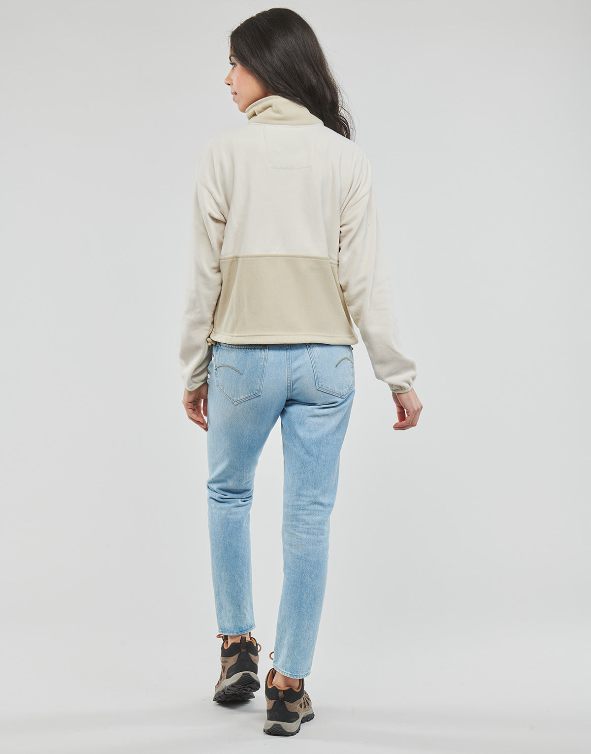 Felpa Donna Columbia  Back Bowl Fleece  Beige