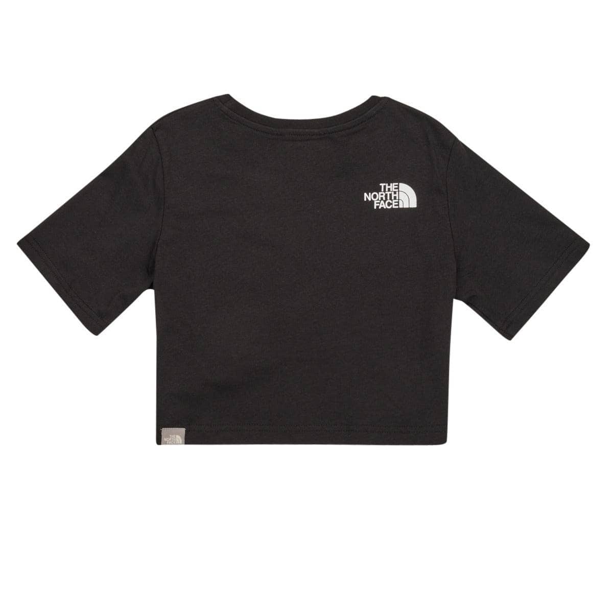 T-shirt ragazza The North Face Girls S/S Crop Easy Tee Nero