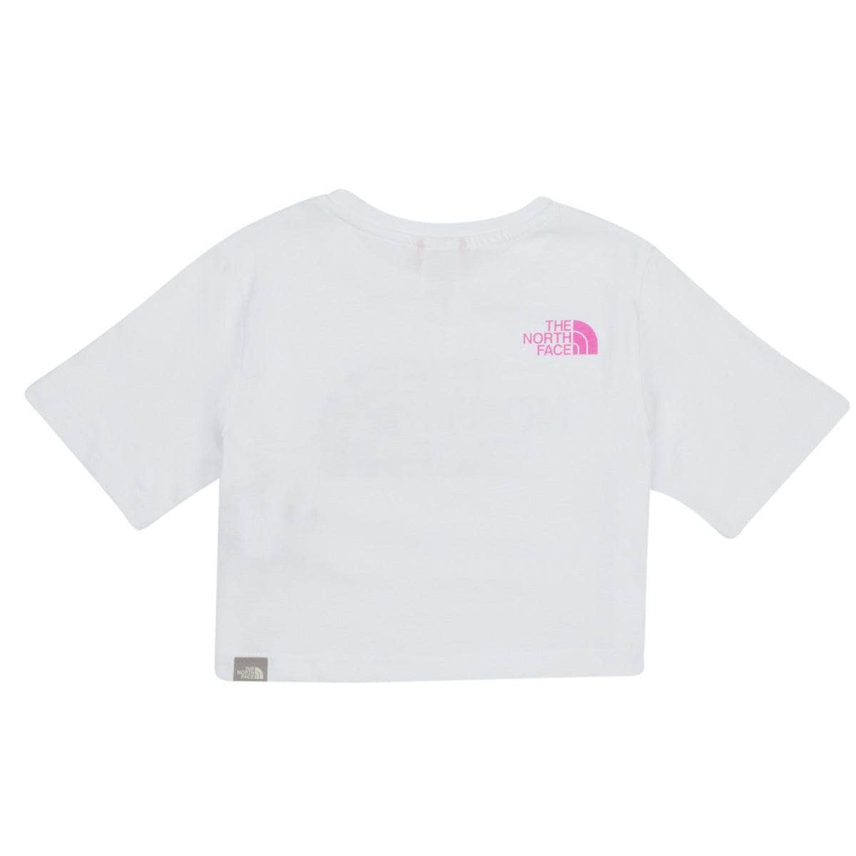 T-shirt ragazza The North Face Girls S/S Crop Easy Tee Bianco