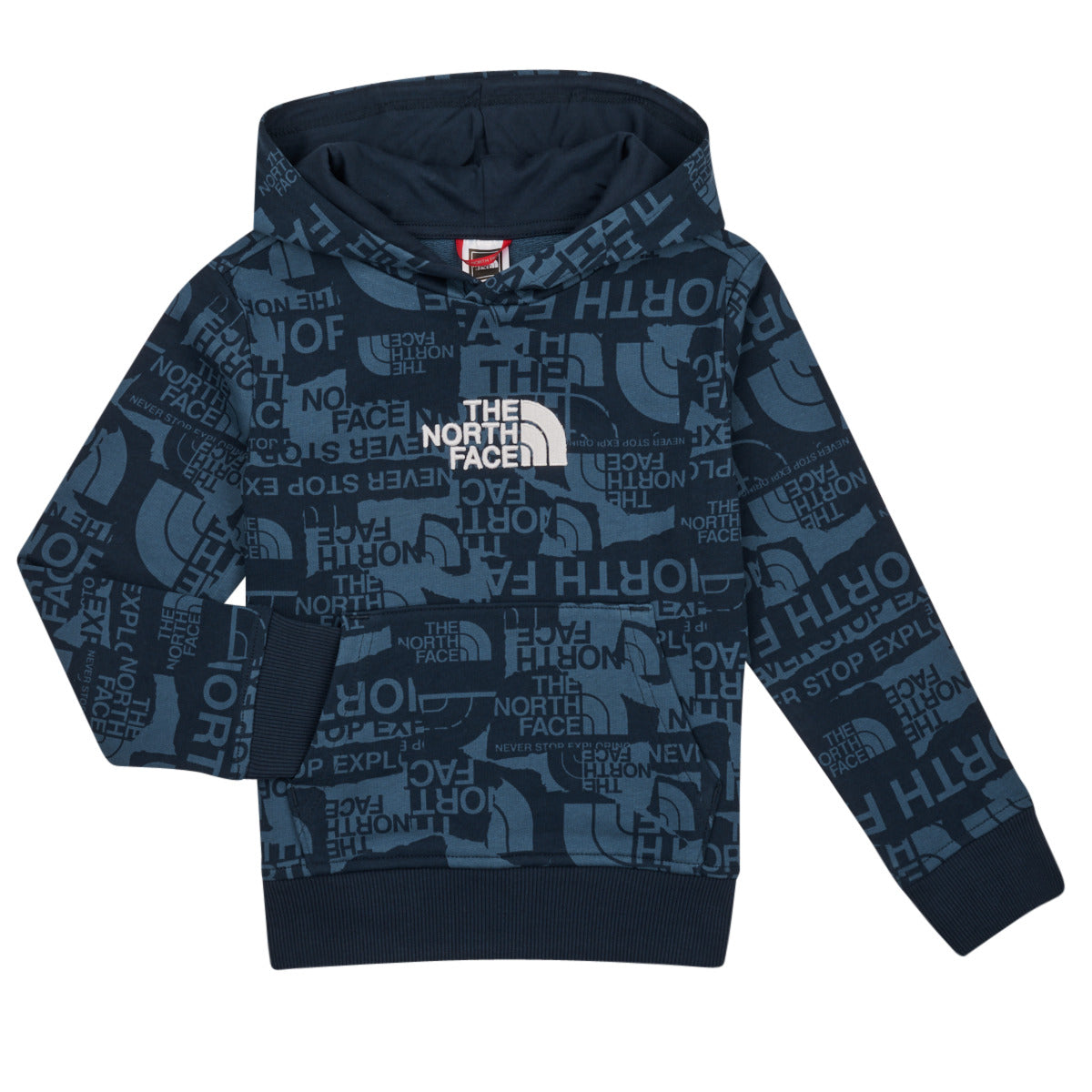 Felpa ragazzo The North Face  Boys Drew Peak Light P/O Hoodie  Blu