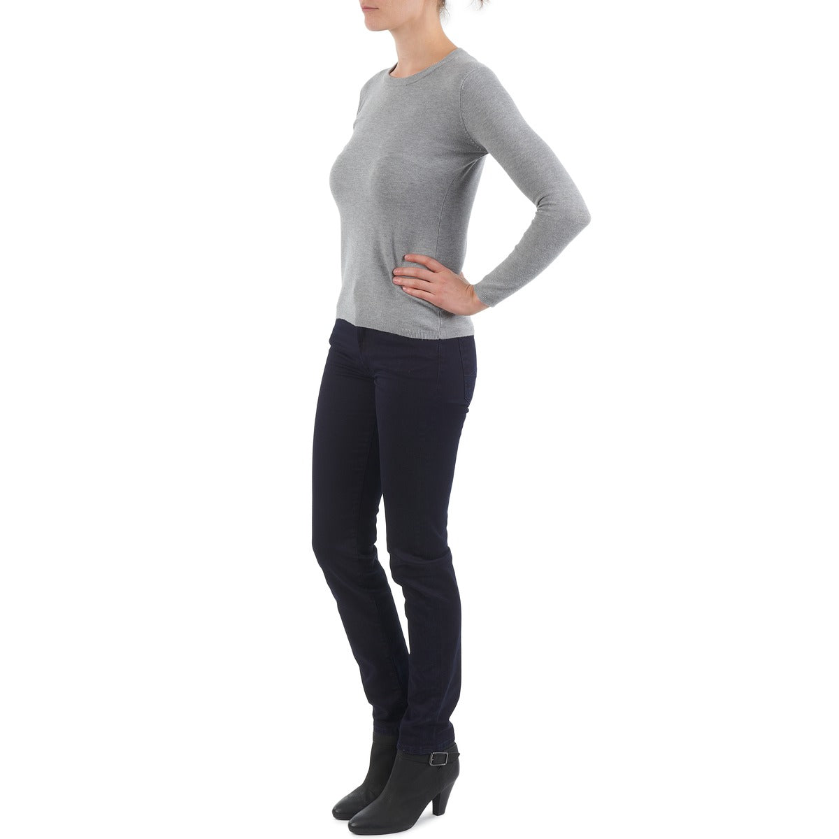 Jeans Slim Donna 7 for all Mankind GUMMY Nero