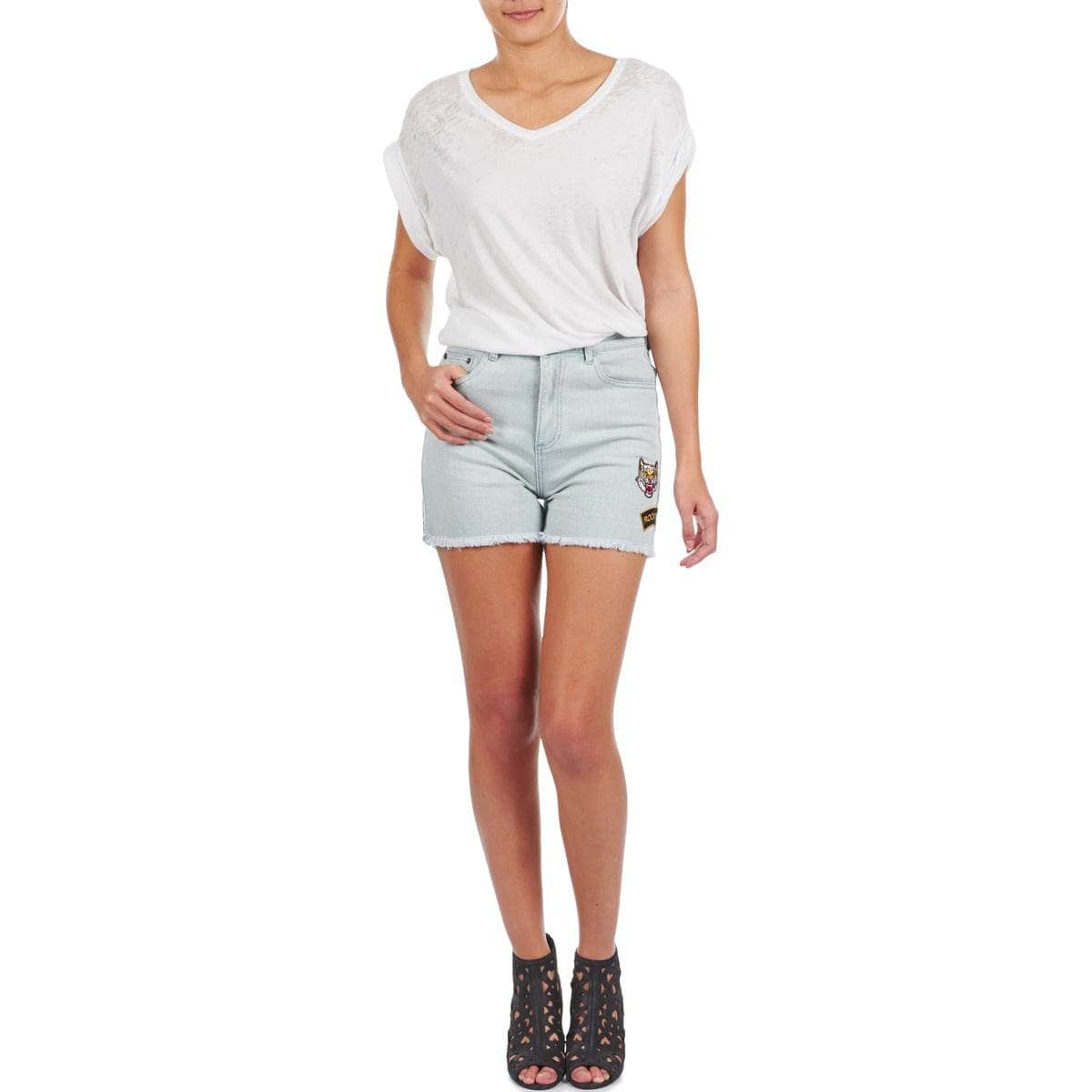 Shorts Donna American Retro BORIS Blu