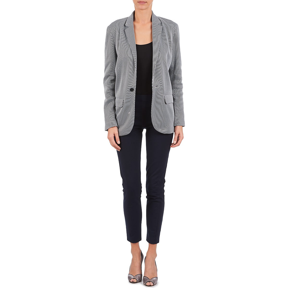 Giacca Donna American Retro JACKYLO Grigio