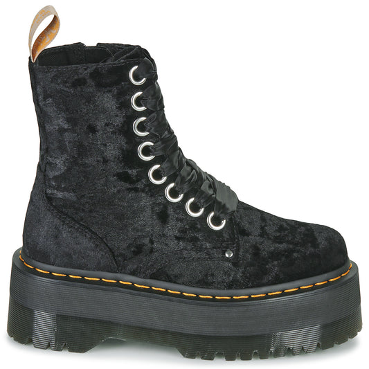 Stivaletti Donna Dr. Martens  JADON BOOT MAX CRUSH VELVET  Nero