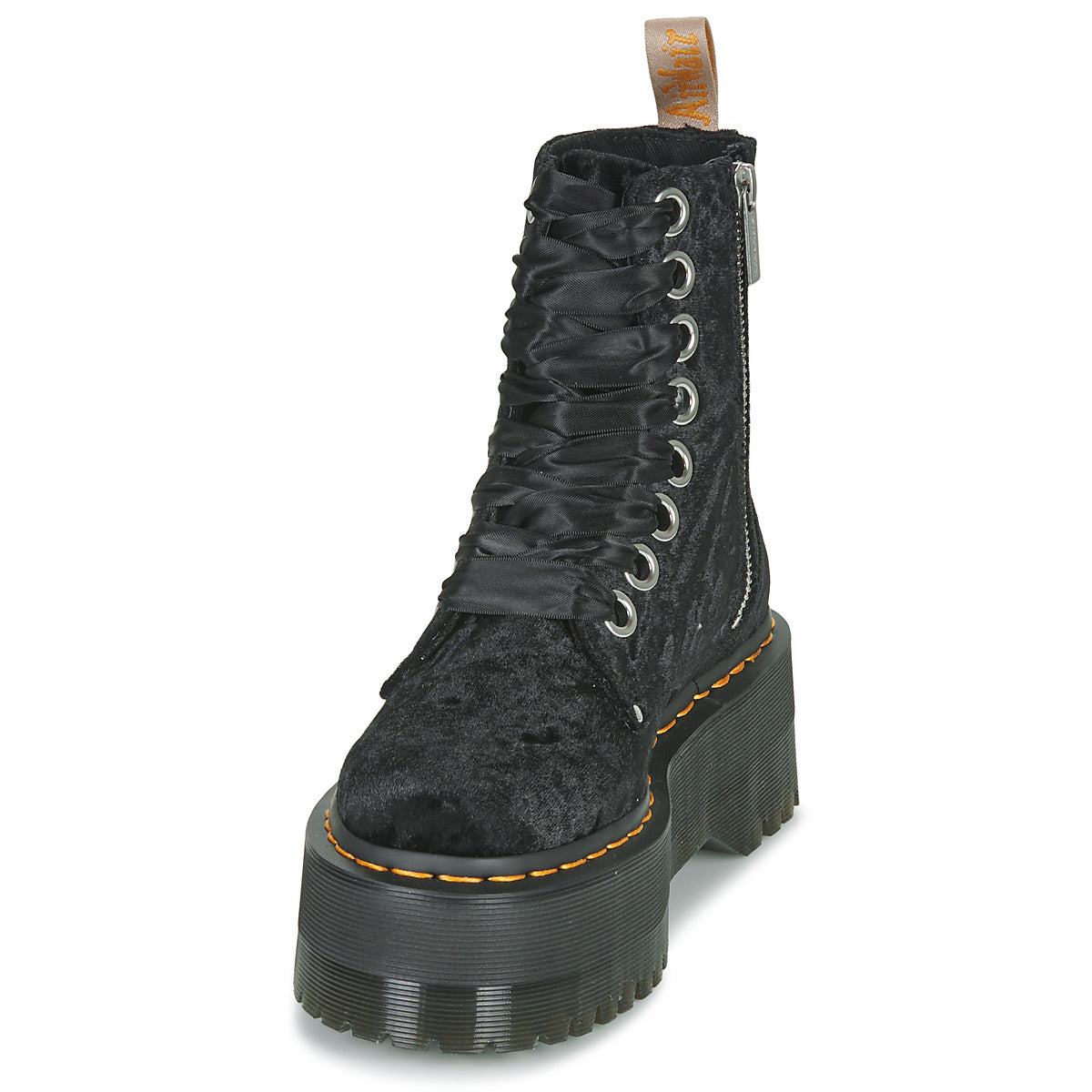 Stivaletti Donna Dr. Martens  JADON BOOT MAX CRUSH VELVET  Nero