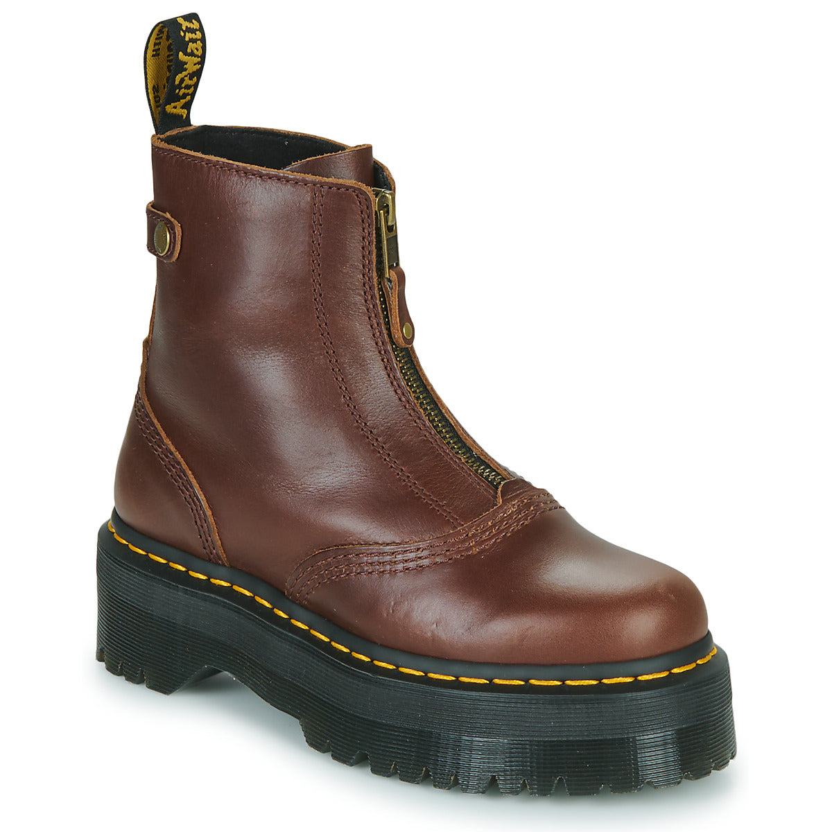 Stivaletti Donna Dr. Martens  JETTA DARK BROWN SENDAL  Marrone