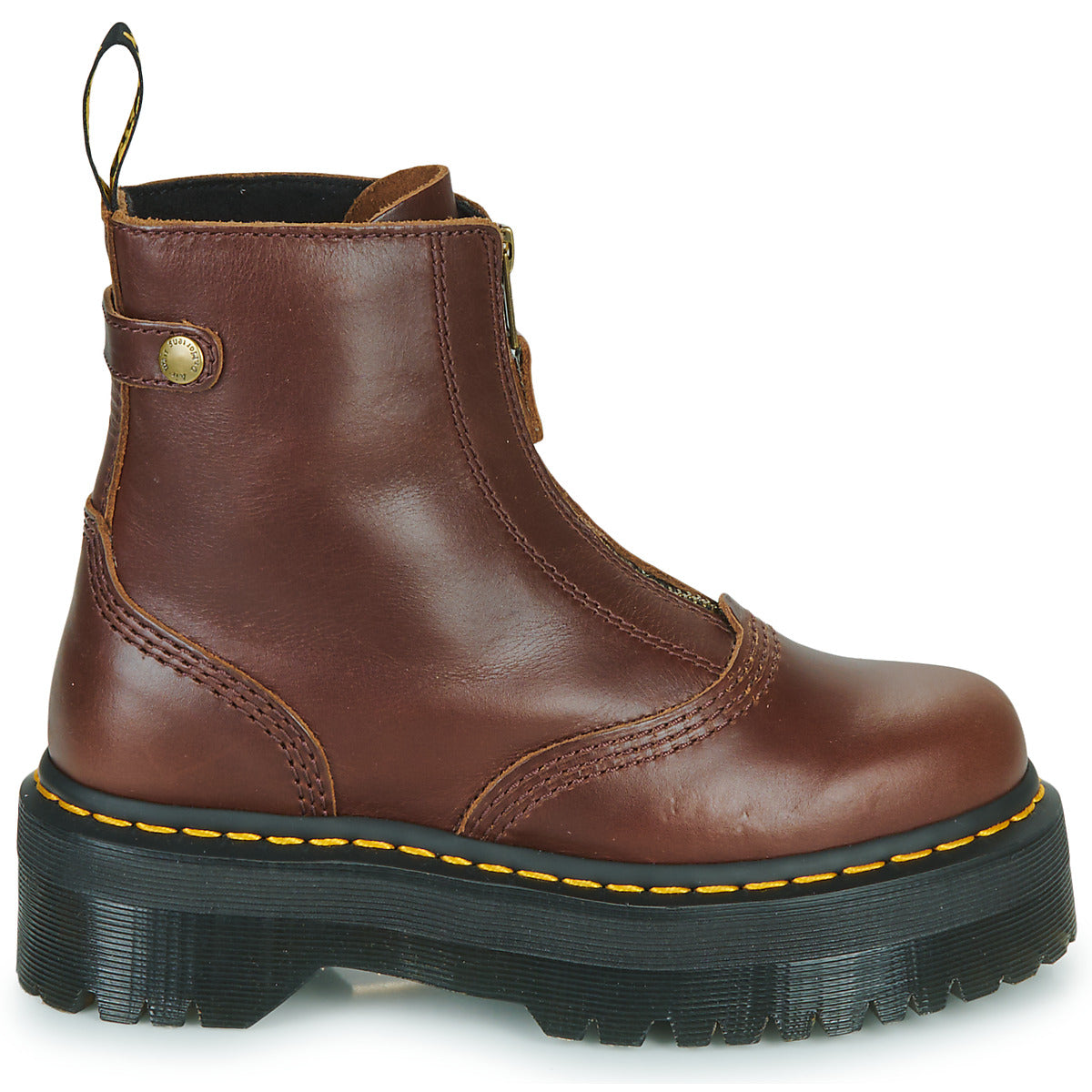 Stivaletti Donna Dr. Martens  JETTA DARK BROWN SENDAL  Marrone