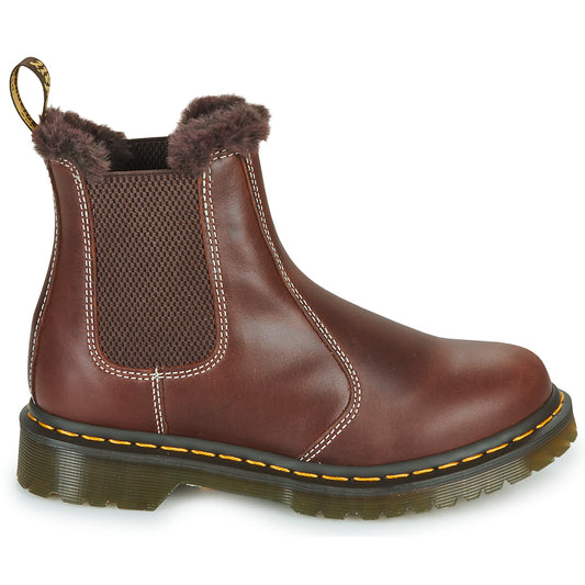 Stivaletti Donna Dr. Martens  2976 SERENA DARK BROWN CLASSIC PULL UP  Marrone