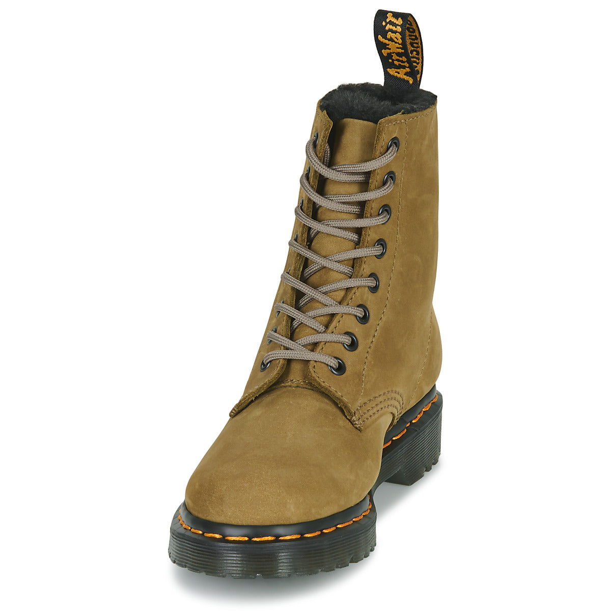 Stivaletti Donna Dr. Martens  1460 SERENA DMS OLIVE  Kaki