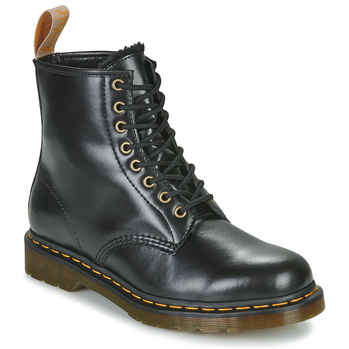 Stivaletti Uomo Dr. Martens  VEGAN 1460 BLACK NORFOLK  Nero