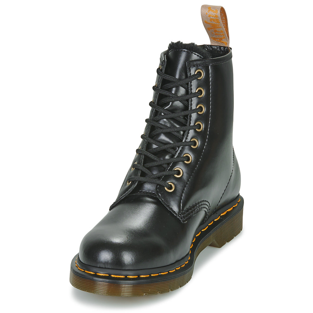 Stivaletti Uomo Dr. Martens  VEGAN 1460 BLACK NORFOLK  Nero