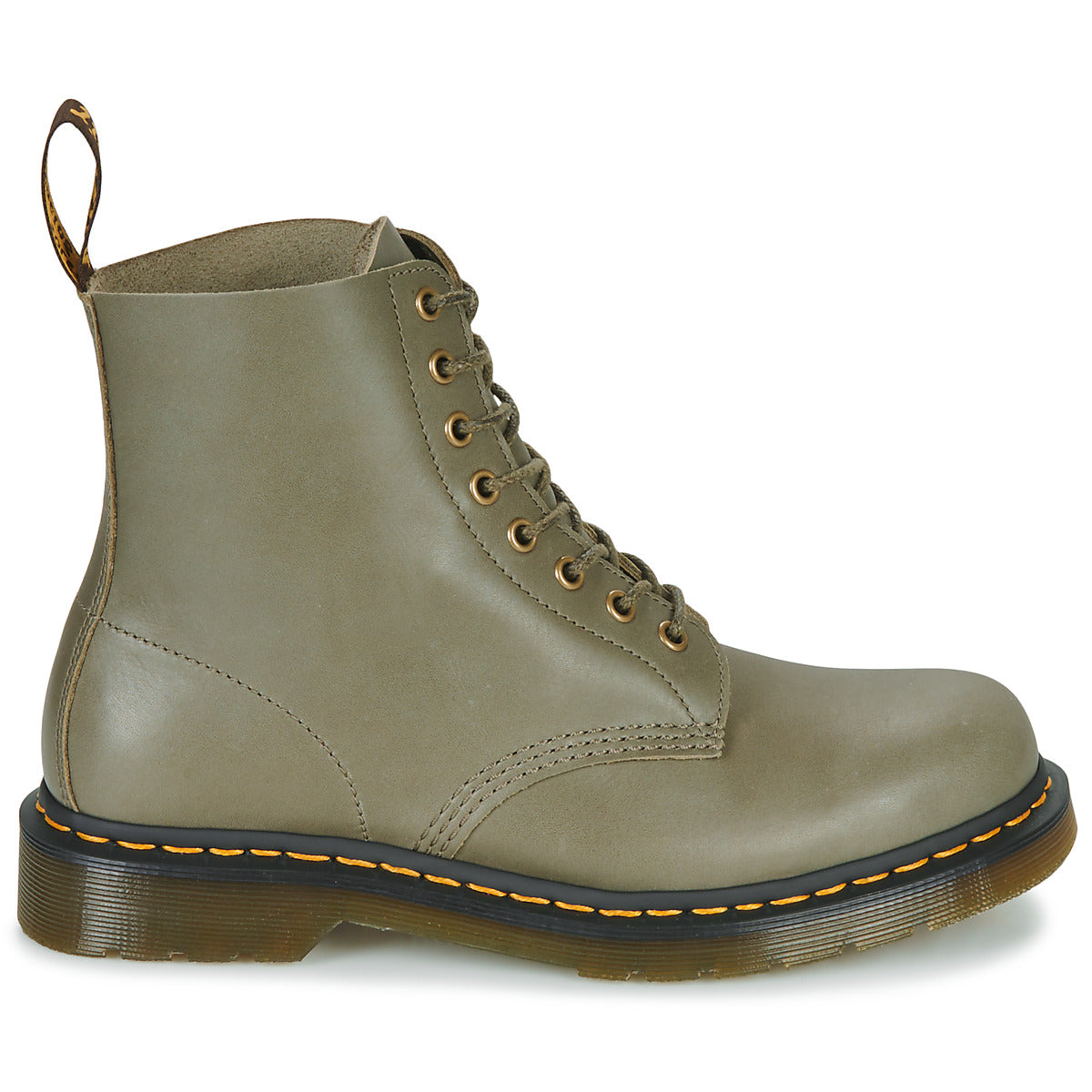 Stivaletti Uomo Dr. Martens  1460 OLIVE CARRARA  Kaki