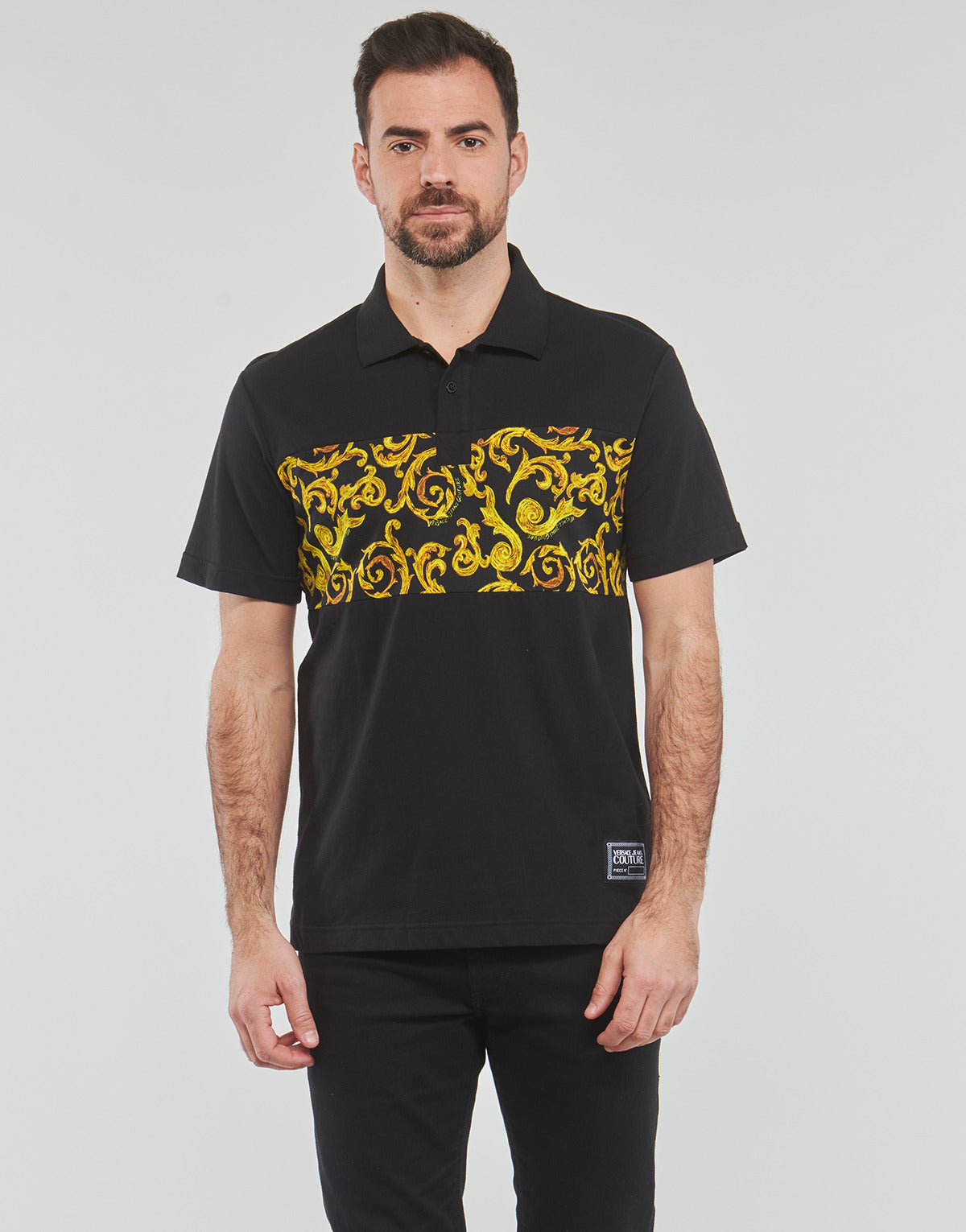 Polo Uomo Versace Jeans Couture GAG627-899 Nero