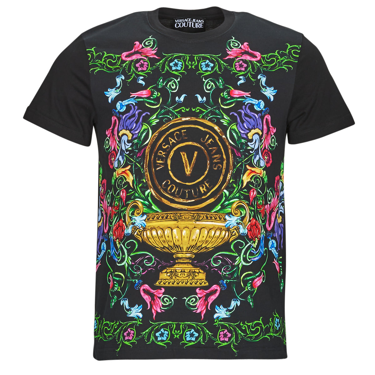 T-shirt Uomo Versace Jeans Couture  GAH6SG  Nero