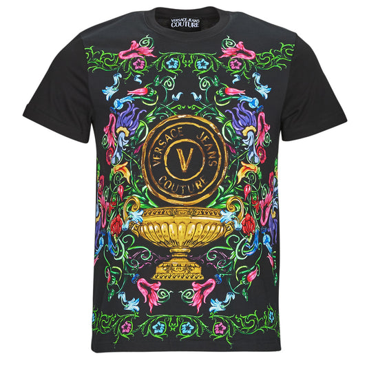 T-shirt Uomo Versace Jeans Couture  GAH6SG  Nero