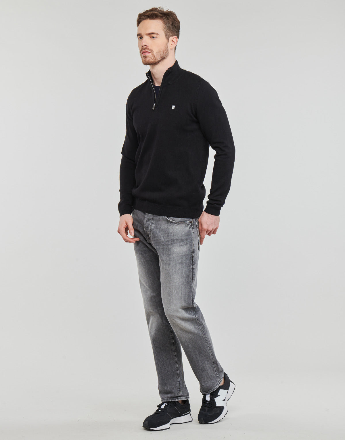 Maglione Uomo Teddy Smith MARTY 2 Nero