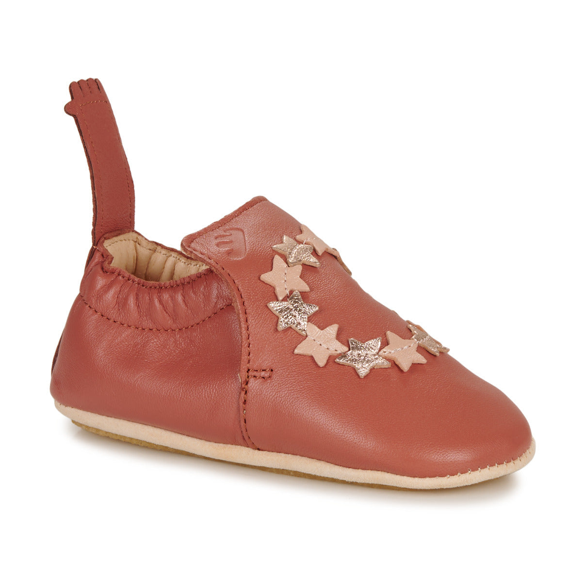 Ballerine bambina ragazza Easy Peasy MY BLUBLU COURONNE ETOILE Rosa