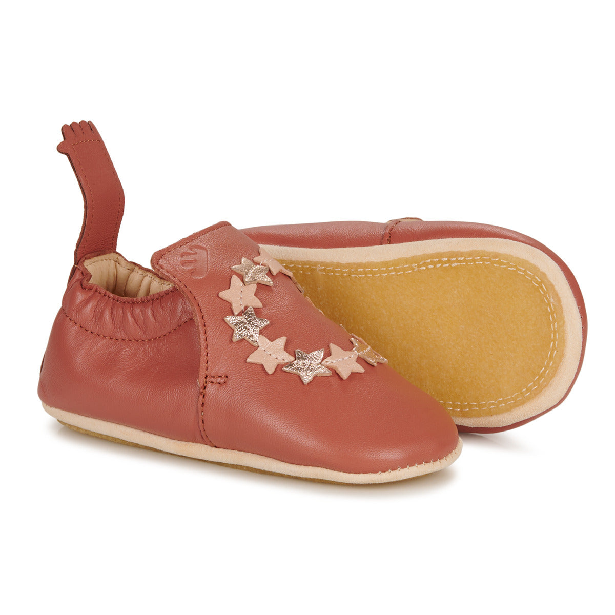 Ballerine bambina ragazza Easy Peasy MY BLUBLU COURONNE ETOILE Rosa