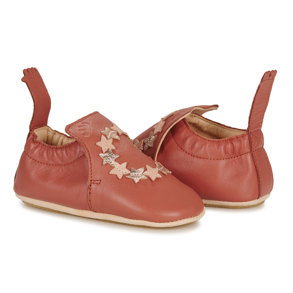 Ballerine bambina ragazza Easy Peasy MY BLUBLU COURONNE ETOILE Rosa