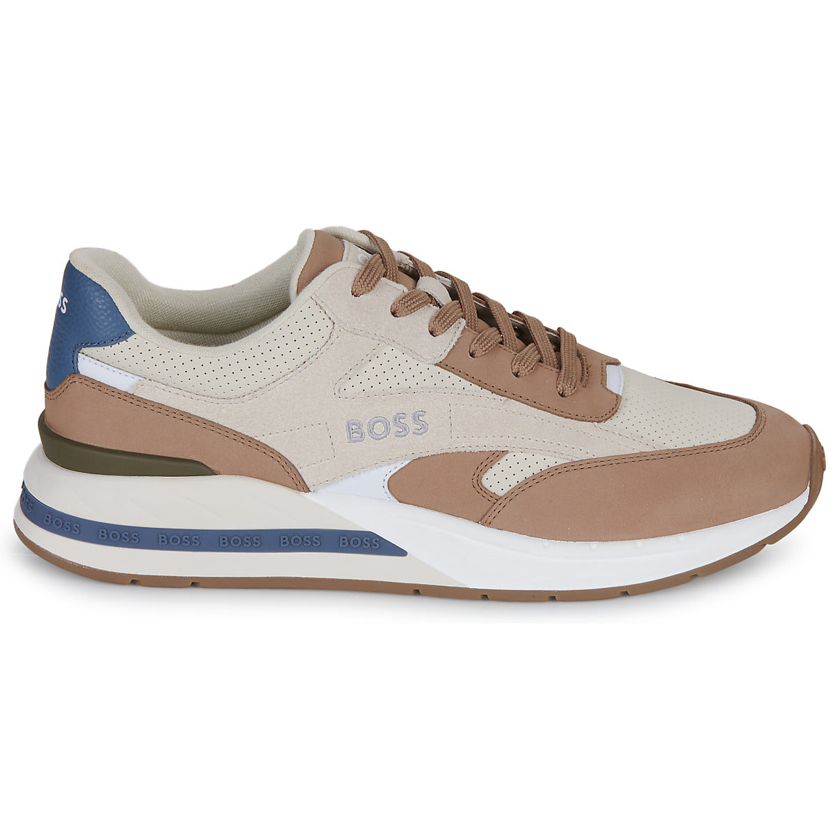 Sneakers Uomo BOSS Kurt_Runn_nupf Multicolore