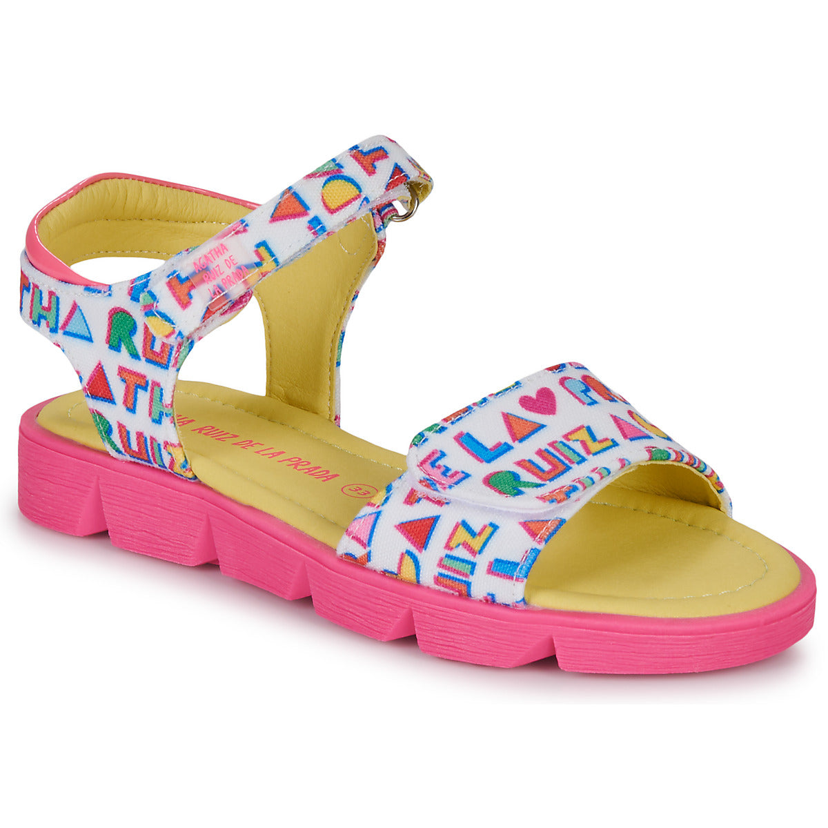 Sandali bambini ragazza Agatha Ruiz de la Prada SMILEN Multicolore