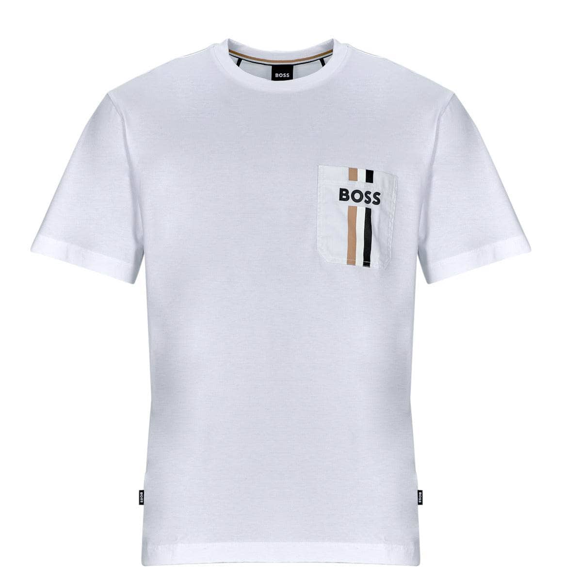 T-shirt Uomo BOSS TESSIN 07 Bianco