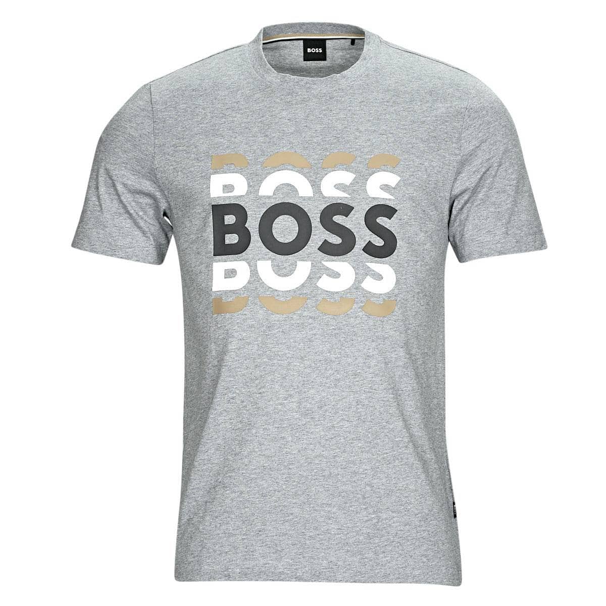 T-shirt Uomo BOSS TIBURT 414 Grigio