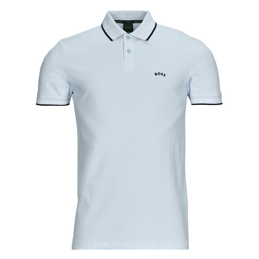 Polo Uomo BOSS  PAUL CURVED  Blu