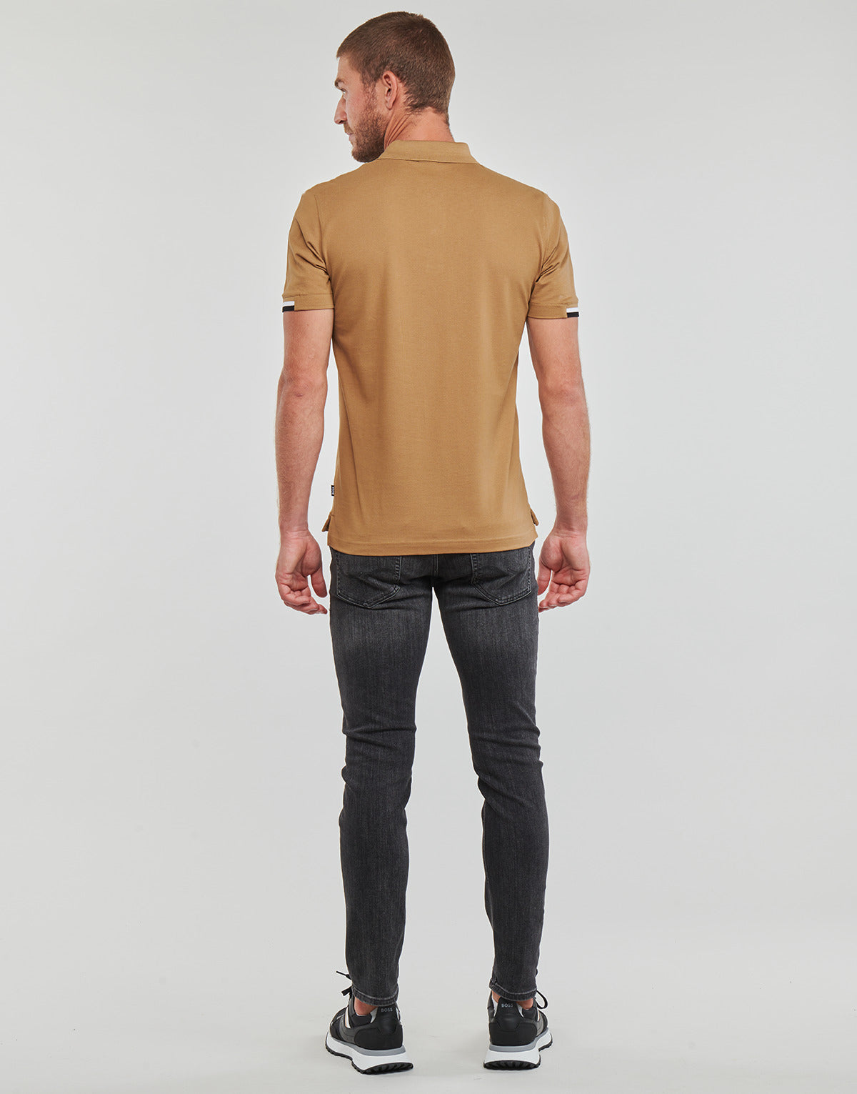 Polo Uomo BOSS PARLAY 147 Marrone