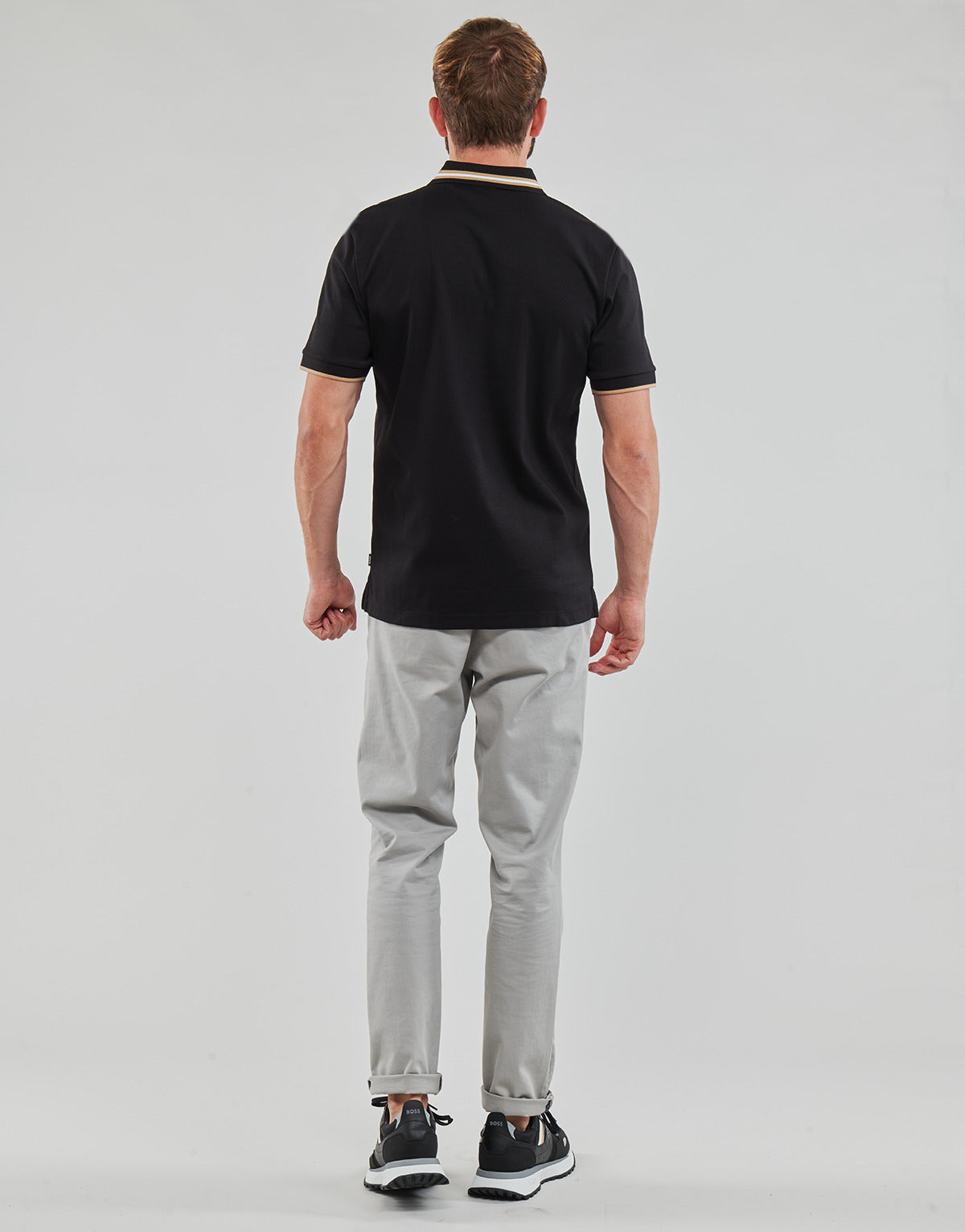 Polo Uomo BOSS PARLAY 194 Nero