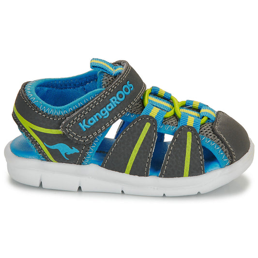 Sandali bambini ragazzo Kangaroos K-Grobi Grigio