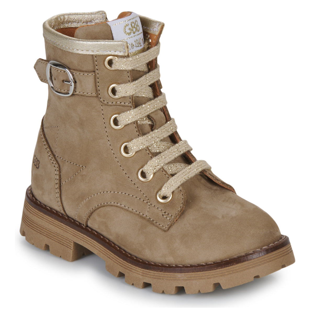 Stivaletti bambini ragazza GBB  ERVINE  Beige
