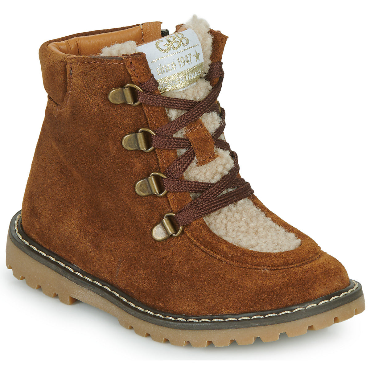 Stivaletti bambini ragazza GBB  LOUBELLE  Marrone