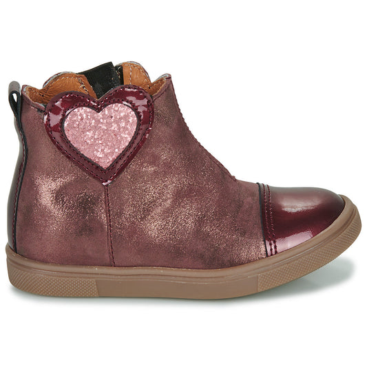 Stivaletti bambini ragazza GBB LEOLIE Bordeaux