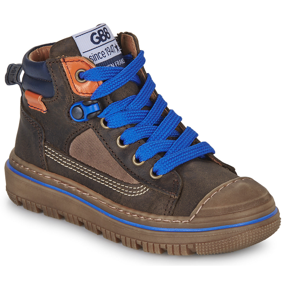 Scarpe bambini ragazzo GBB  TRISTAN  Marrone