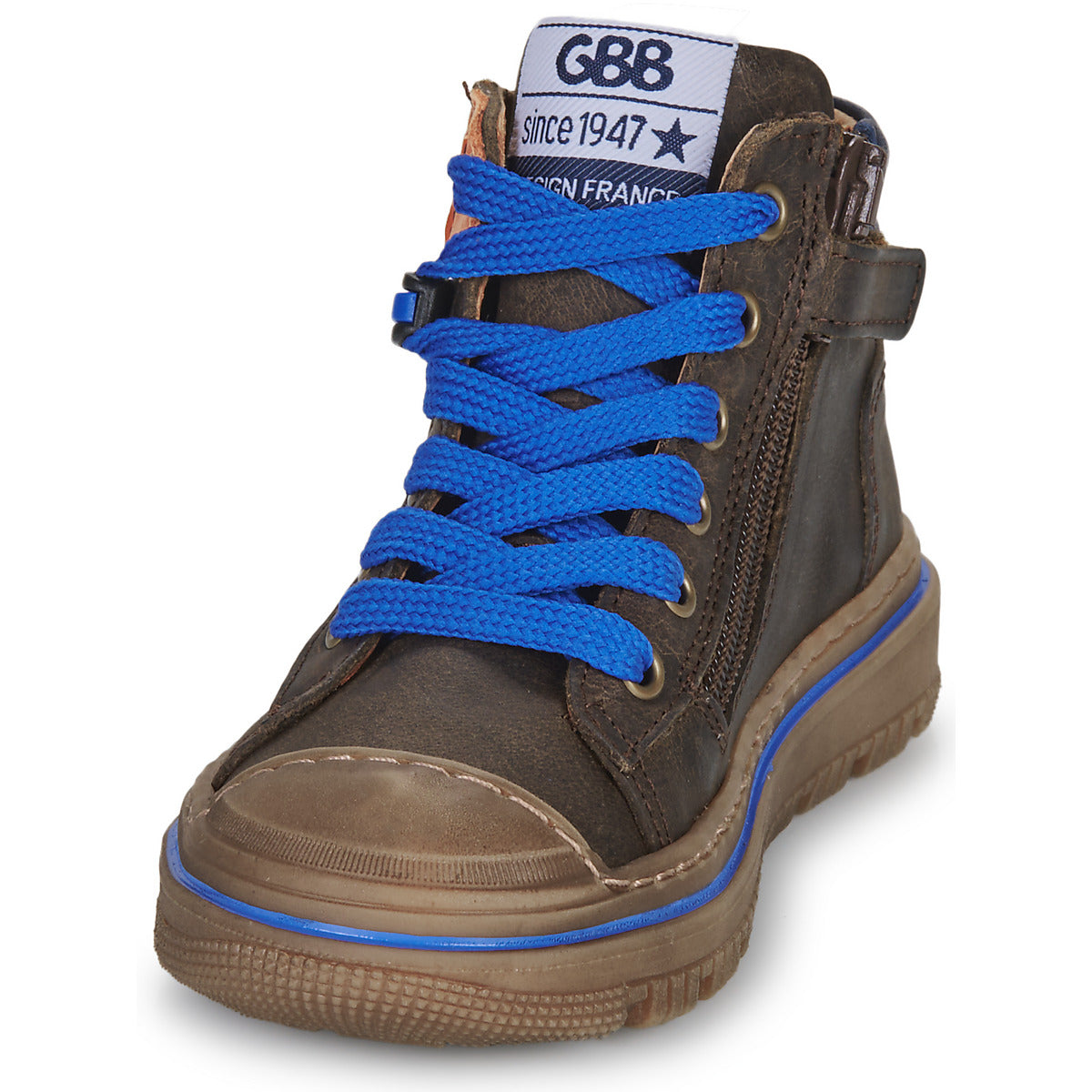 Scarpe bambini ragazzo GBB  TRISTAN  Marrone