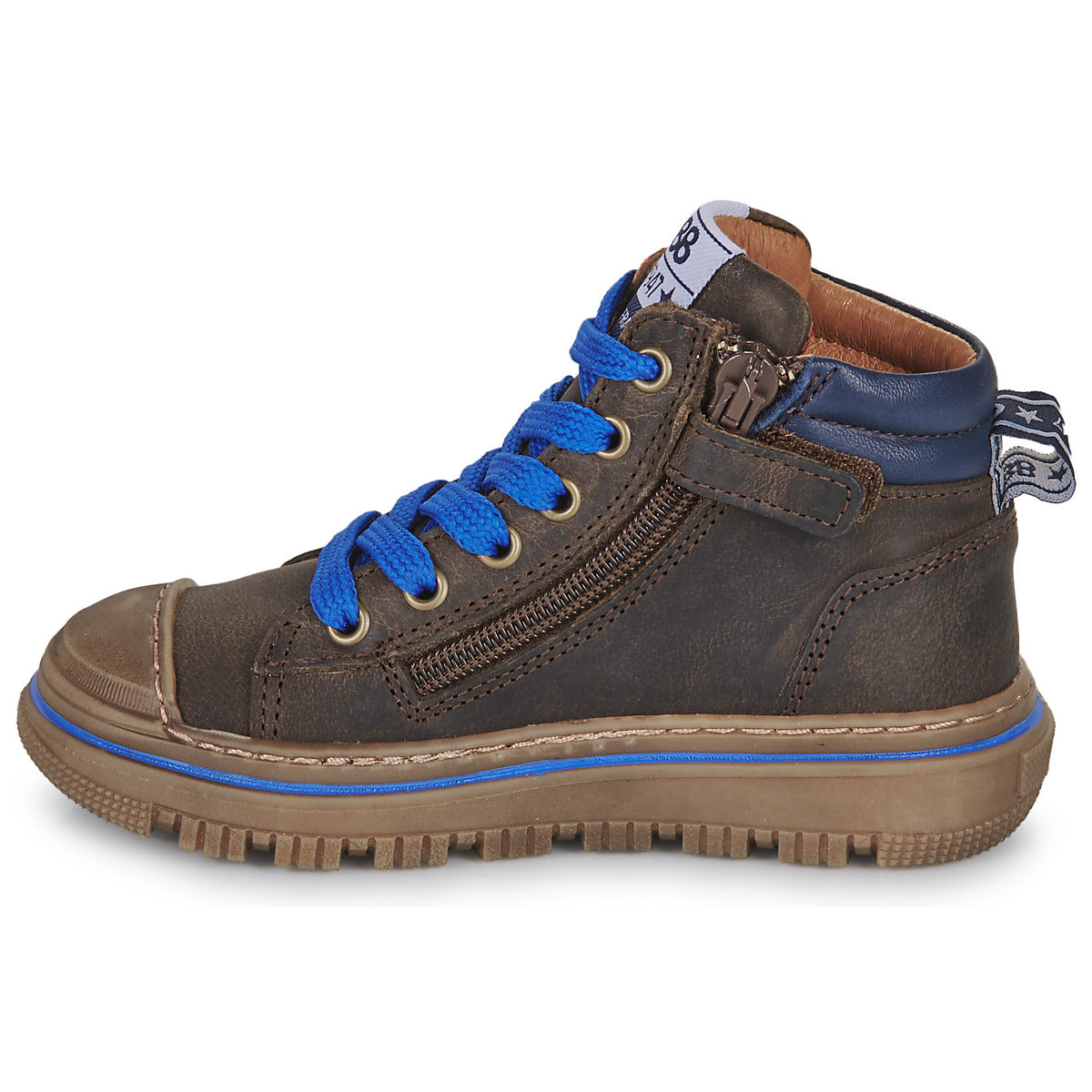 Scarpe bambini ragazzo GBB  TRISTAN  Marrone