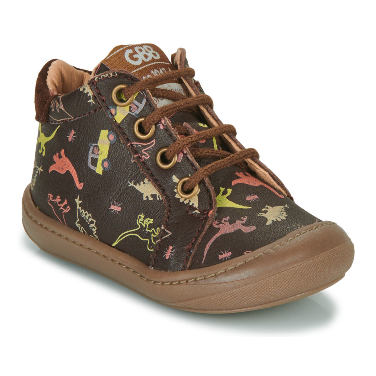 Scarpe bambini ragazza GBB LANINOU FLEX Marrone