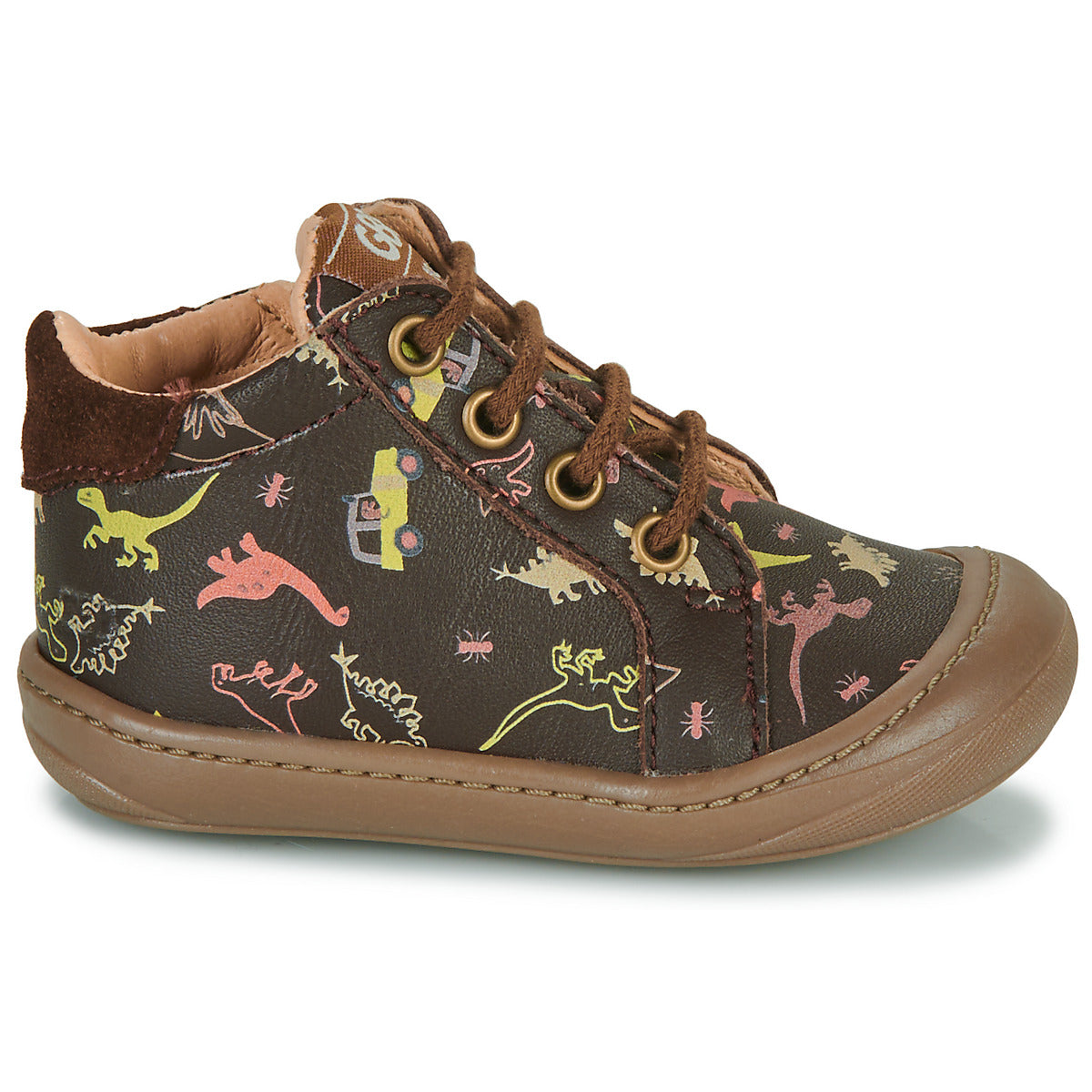 Scarpe bambini ragazza GBB LANINOU FLEX Marrone