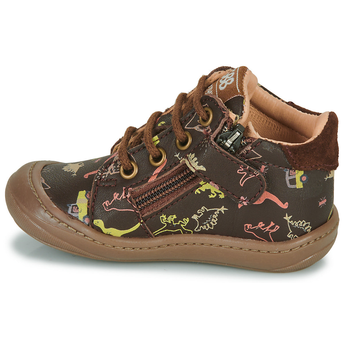 Scarpe bambini ragazza GBB LANINOU FLEX Marrone