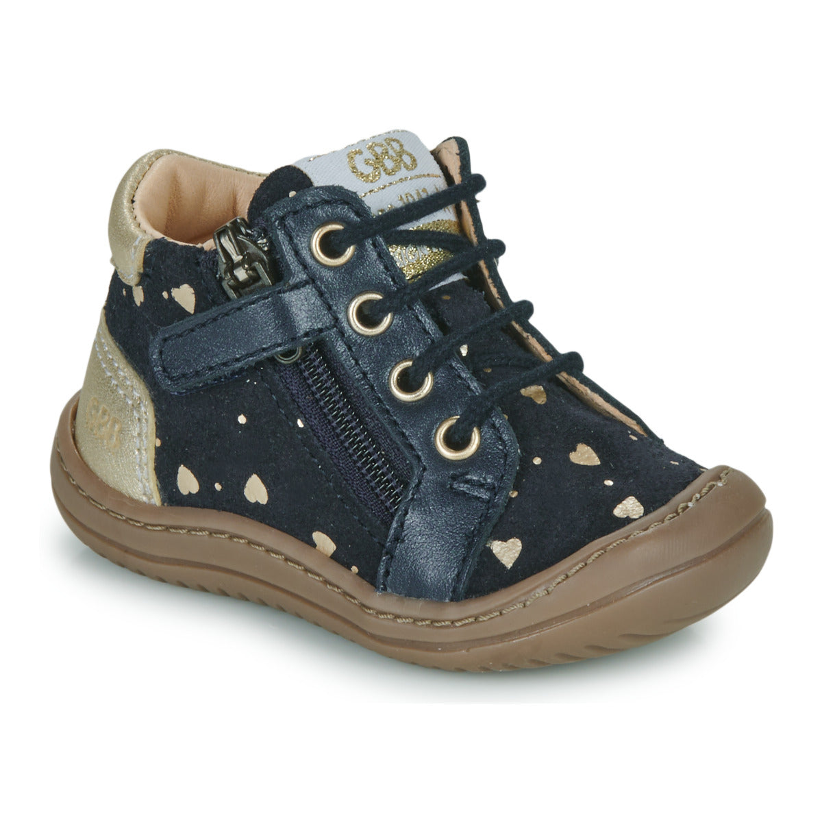 Scarpe bambini ragazza GBB  FLEXOO ZIPETTE  Blu