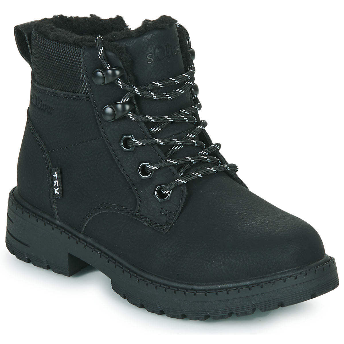Stivaletti bambini ragazzo S.Oliver 46102-41-001 Nero