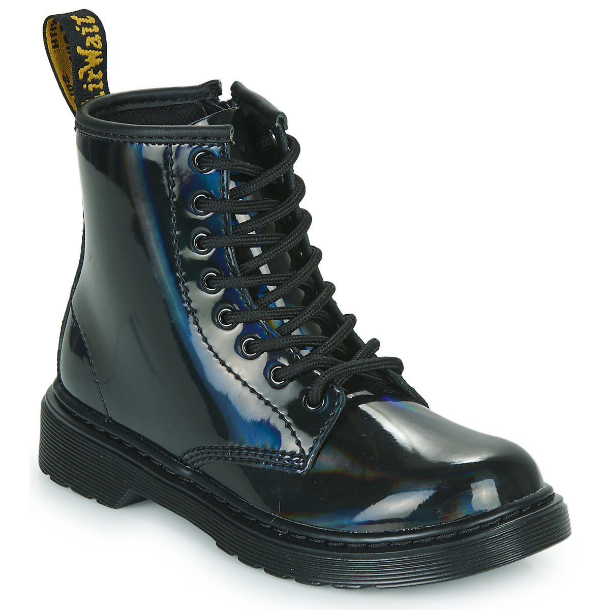 Stivaletti bambini ragazza Dr. Martens  BLACK RAINBOW  Nero