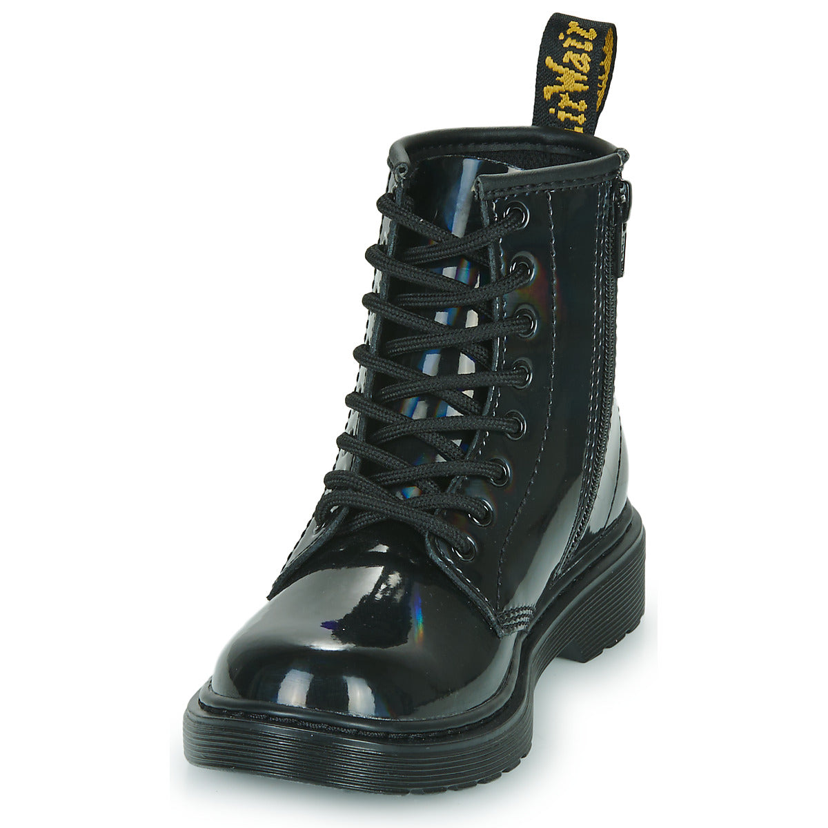 Stivaletti bambini ragazza Dr. Martens  BLACK RAINBOW  Nero