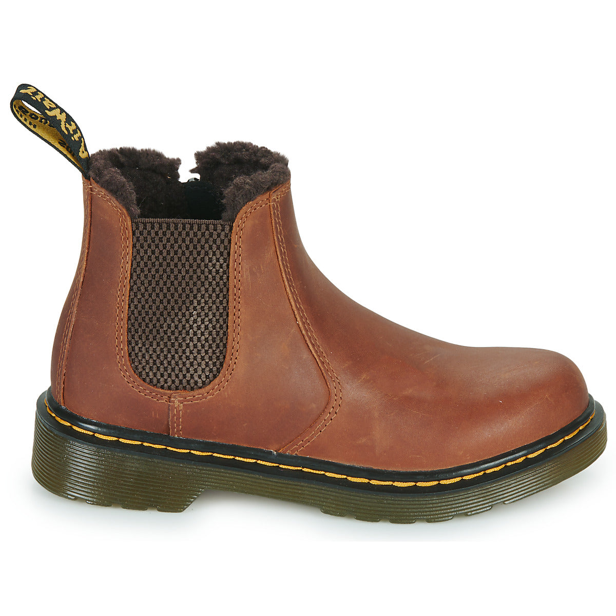 Stivaletti bambini ragazza Dr. Martens  2976 Leonore J  Marrone