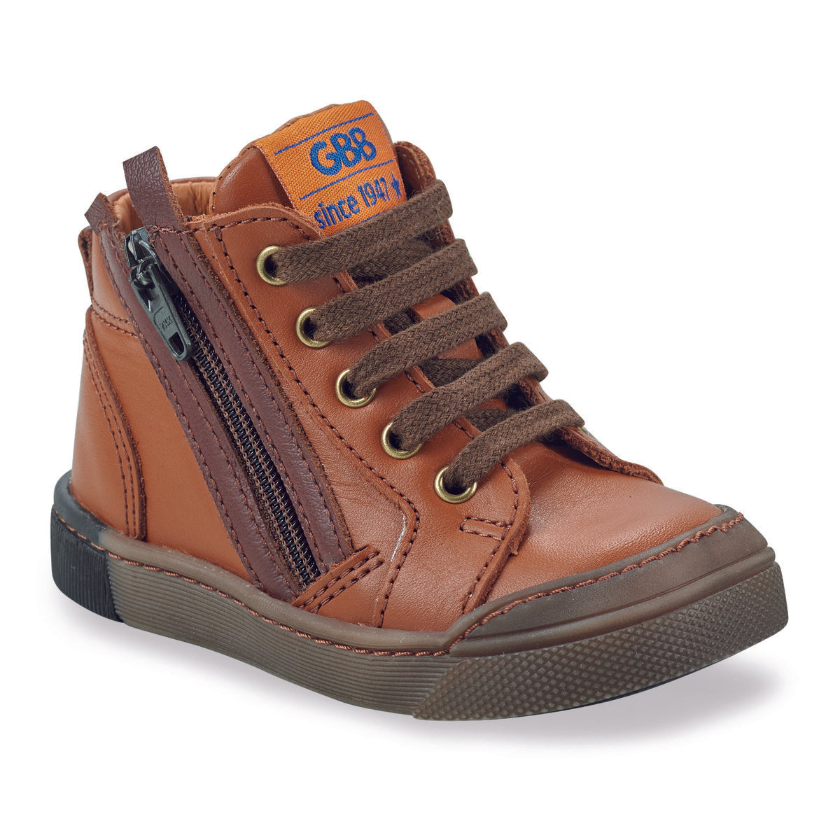 Scarpe bambini ragazzo GBB  GUSTAVE  Marrone