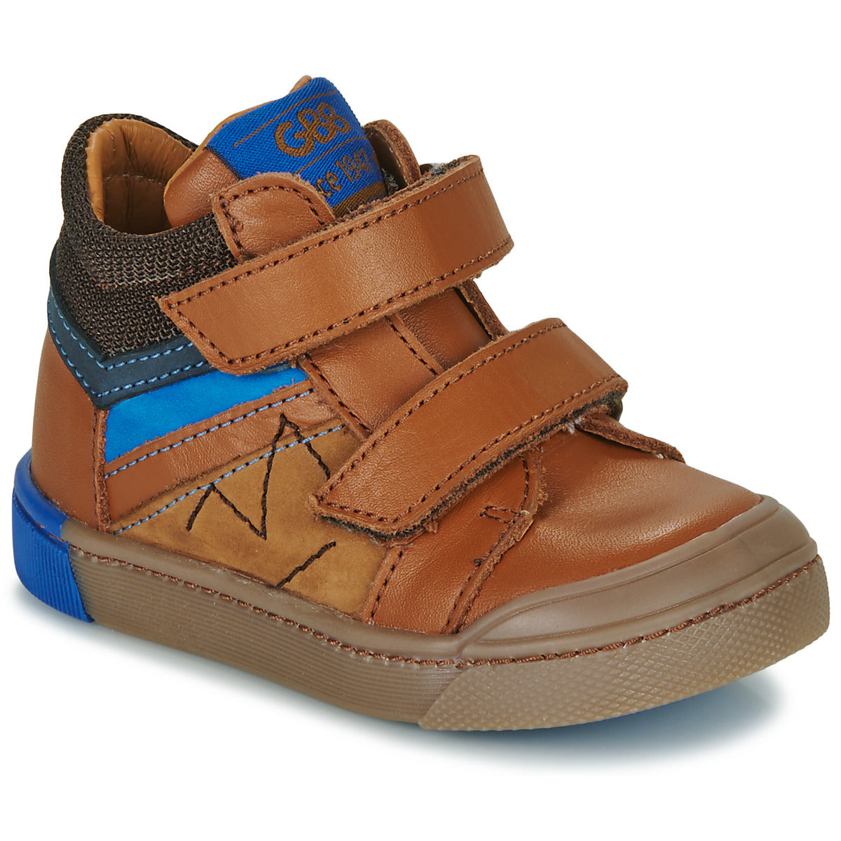 Scarpe bambini ragazzo GBB  VALAIRE  Marrone