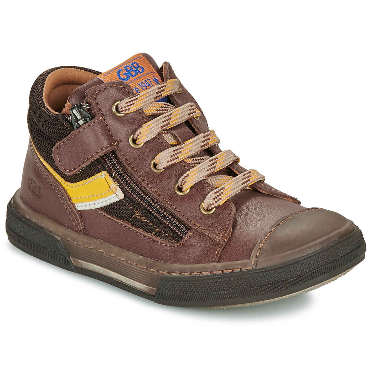 Scarpe bambini ragazzo GBB  VAUBERT  Marrone