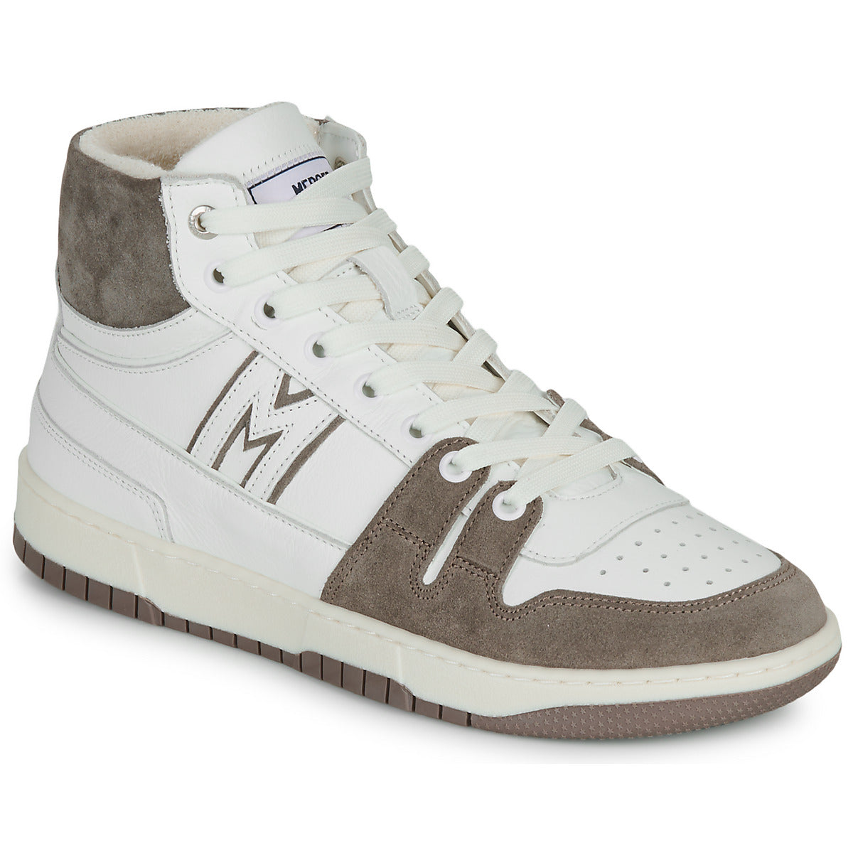 Sneakers Uomo Mercer Amsterdam The Brooklyn High M Vintage Bianco